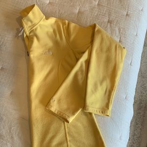 Quarter zip fleece pullover